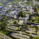 The University of Calgary aerial picture